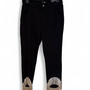 Drip Drip Skinny Jean - Black